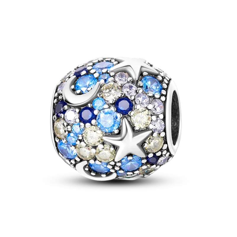 Sterling Silver Luminous Firefly Charm Bead | Fits Pandora Style Bracelets