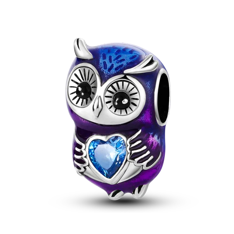 Sterling Silver Luminous Firefly Charm Bead | Fits Pandora Style Bracelets