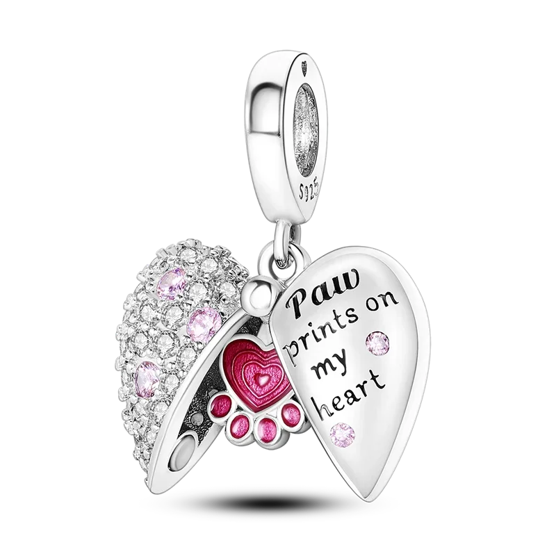 Sterling Silver Luminous Firefly Charm Bead | Fits Pandora Style Bracelets