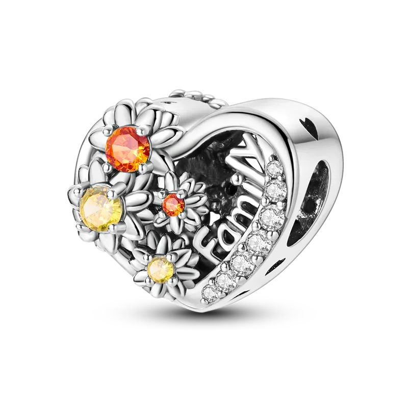 Sterling Silver Luminous Firefly Charm Bead | Fits Pandora Style Bracelets