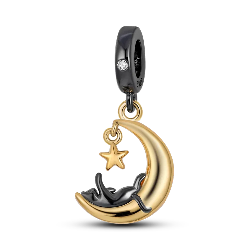 Sterling Silver Luminous Firefly Charm Bead | Fits Pandora Style Bracelets