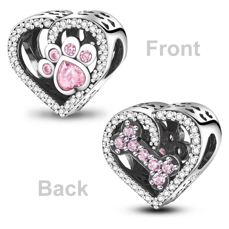 Sterling Silver Luminous Firefly Charm Bead | Fits Pandora Style Bracelets