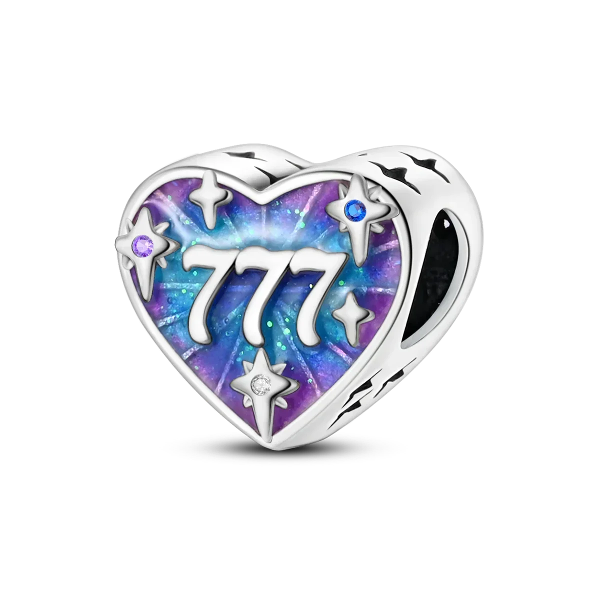 Sterling Silver Luminous Firefly Charm Bead | Fits Pandora Style Bracelets