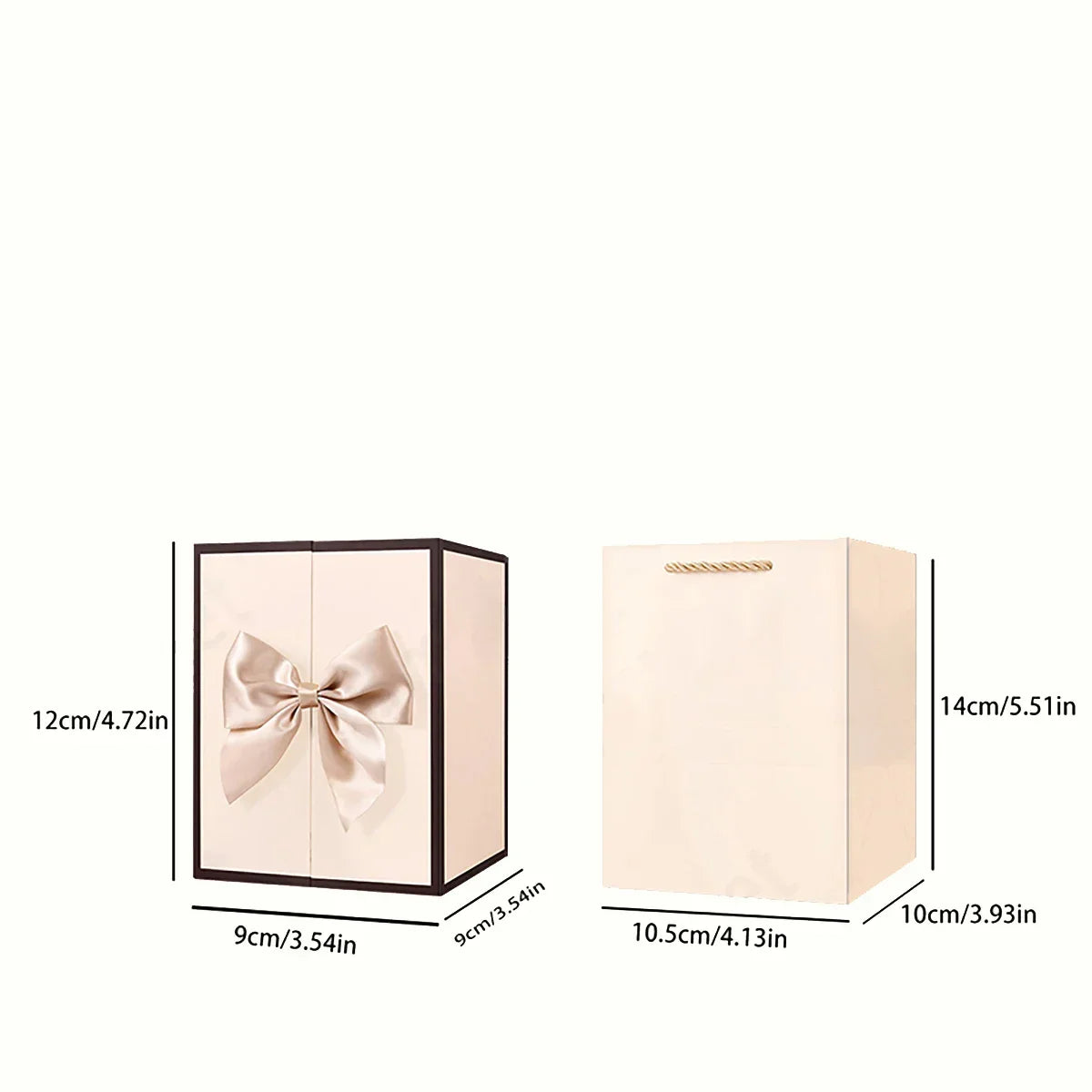 Heart Necklace with Luxury Rose Bear Box | Romantic Gift for Her