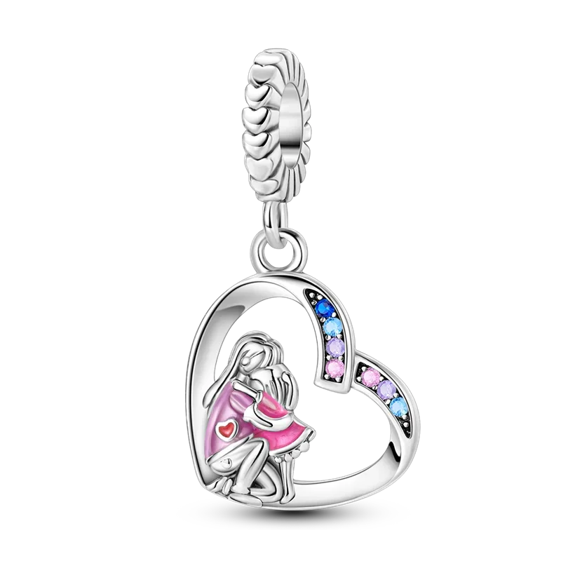 Sterling Silver Luminous Firefly Charm Bead | Fits Pandora Style Bracelets