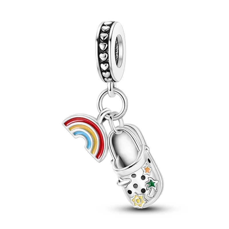 Sterling Silver Luminous Firefly Charm Bead | Fits Pandora Style Bracelets