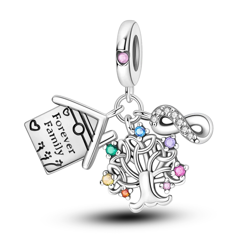 Sterling Silver Luminous Firefly Charm Bead | Fits Pandora Style Bracelets