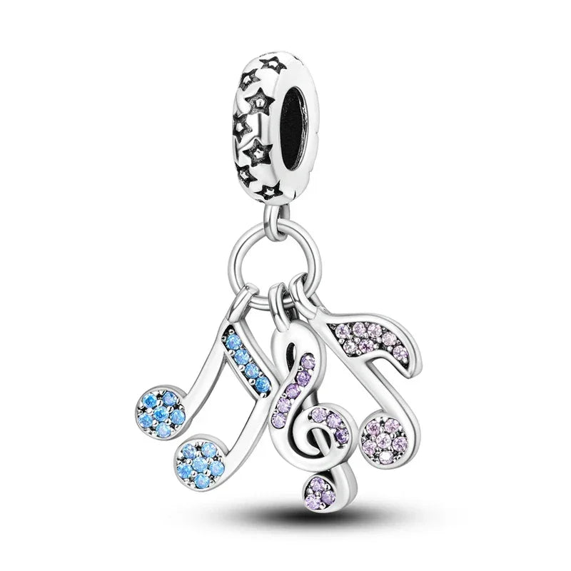 Blue Series | Sterling Silver Charms | Fits Pandora Style Bracelet