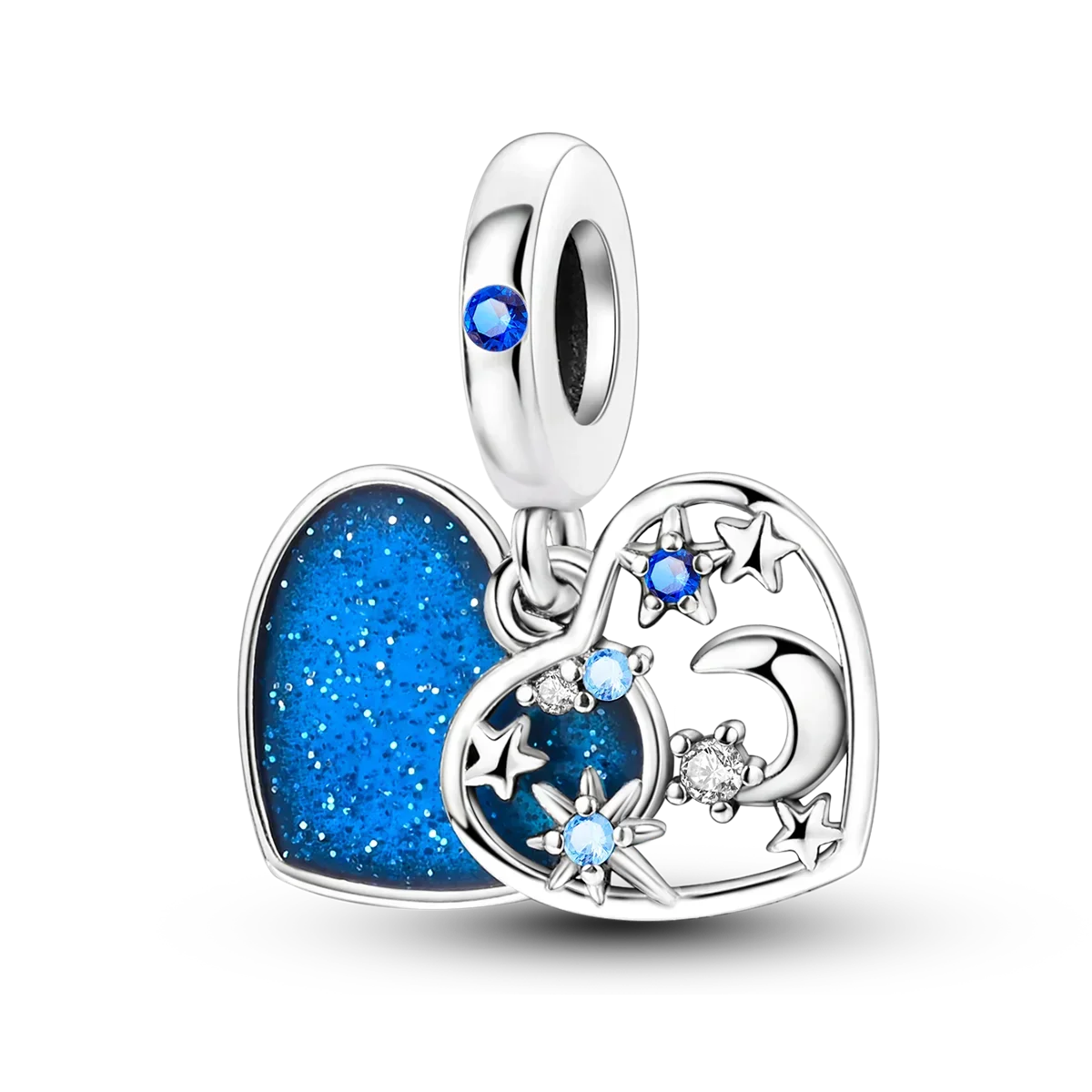 Sterling Silver Luminous Firefly Charm Bead | Fits Pandora Style Bracelets