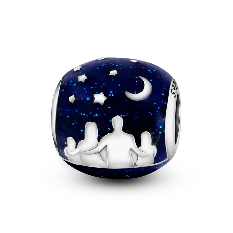 Sterling Silver Luminous Firefly Charm Bead | Fits Pandora Style Bracelets