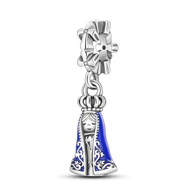 Blue Series | Sterling Silver Charms | Fits Pandora Style Bracelet