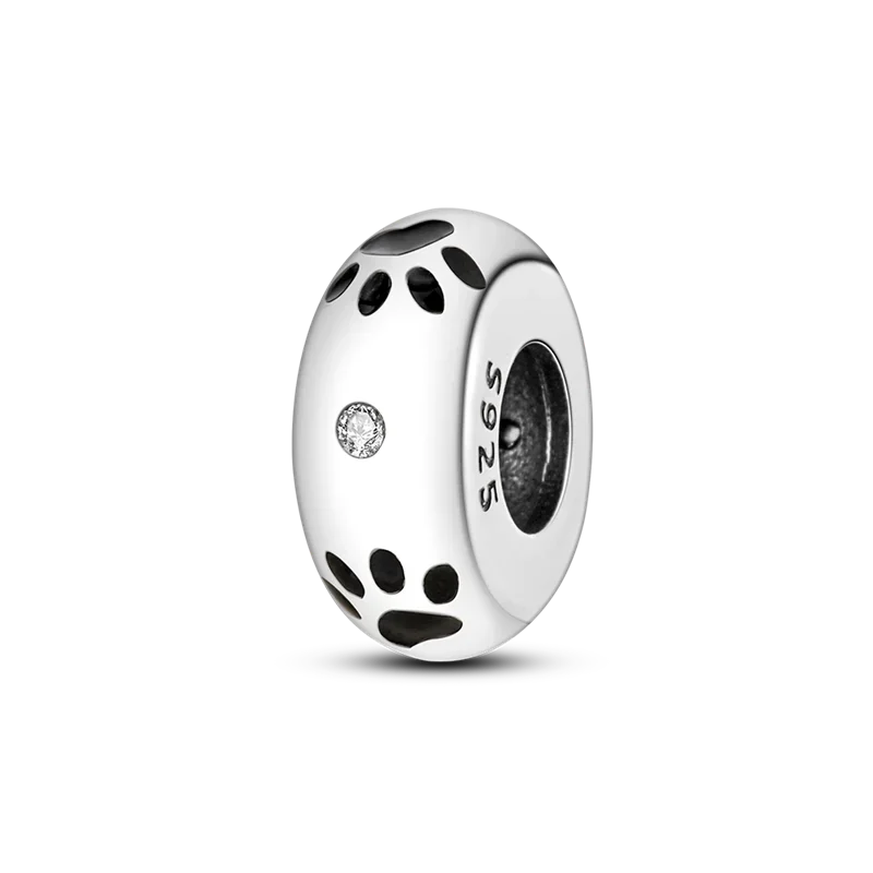 Sterling Silver Luminous Firefly Charm Bead | Fits Pandora Style Bracelets