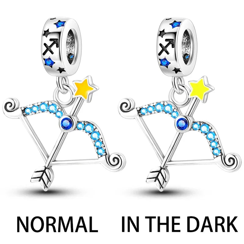 Blue Series | Sterling Silver Charms | Fits Pandora Style Bracelet