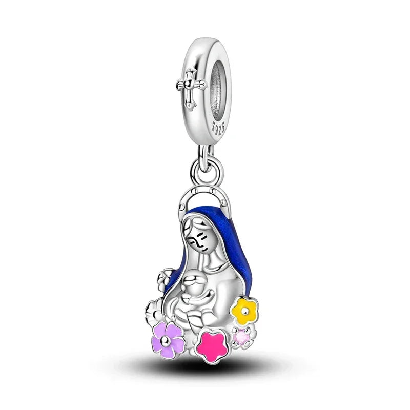 Blue Series | Sterling Silver Charms | Fits Pandora Style Bracelet