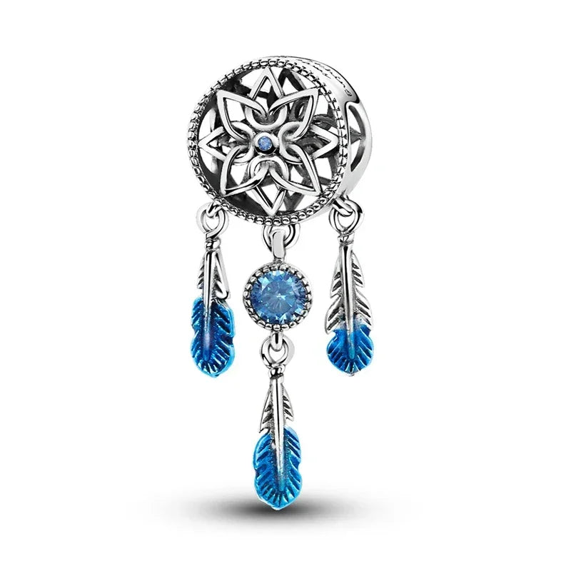 Blue Series | Sterling Silver Charms | Fits Pandora Style Bracelet